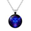Sagittarius For Women Men Horoscope 12 Constellation Astrology Pendant Decoration Jewelry Necklace