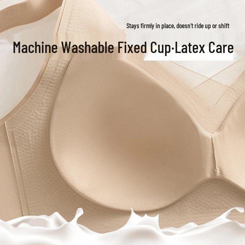 Seamless Push-Up Bra: Anti-Sag, Soft Support, Side Smoothing, Wire-Free Minimize