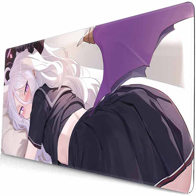 Non-Slip PC B_Blue A_Archive Cool Girl Mouse Pad Colors Mat Hina ACG Gaming Anime Esports Mouse Pad Keyboard Desktop Mat
