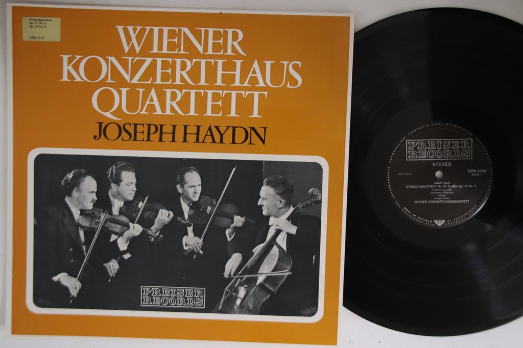 LP Schallplatte WIENER KONZERTHAUSQUARTETT, JOSEPH - Streichquartett Nr. 27 Es-Dur Op.17 SPR3135 PREISER Österreich Klassisch Gebraucht