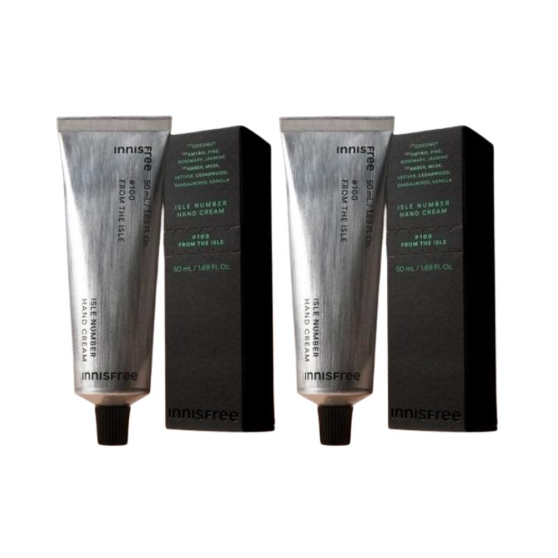 Innisfree Isle Number Hand Cream [From the Isle] 50ml | Moisturizing Perfumed Hand Lotion | Refreshing Daily Hand Care K-Beauty