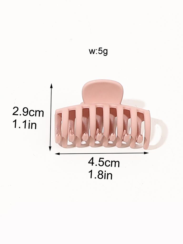 6pcs Keel Small clips-Shark Coiffure Clips Coiffure High Ponytail Small Clips-applicable To Ladies and Girls