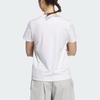 Adidas Graphic Embroidered Crew Neck T-Shirt Women Tops White JD5250
