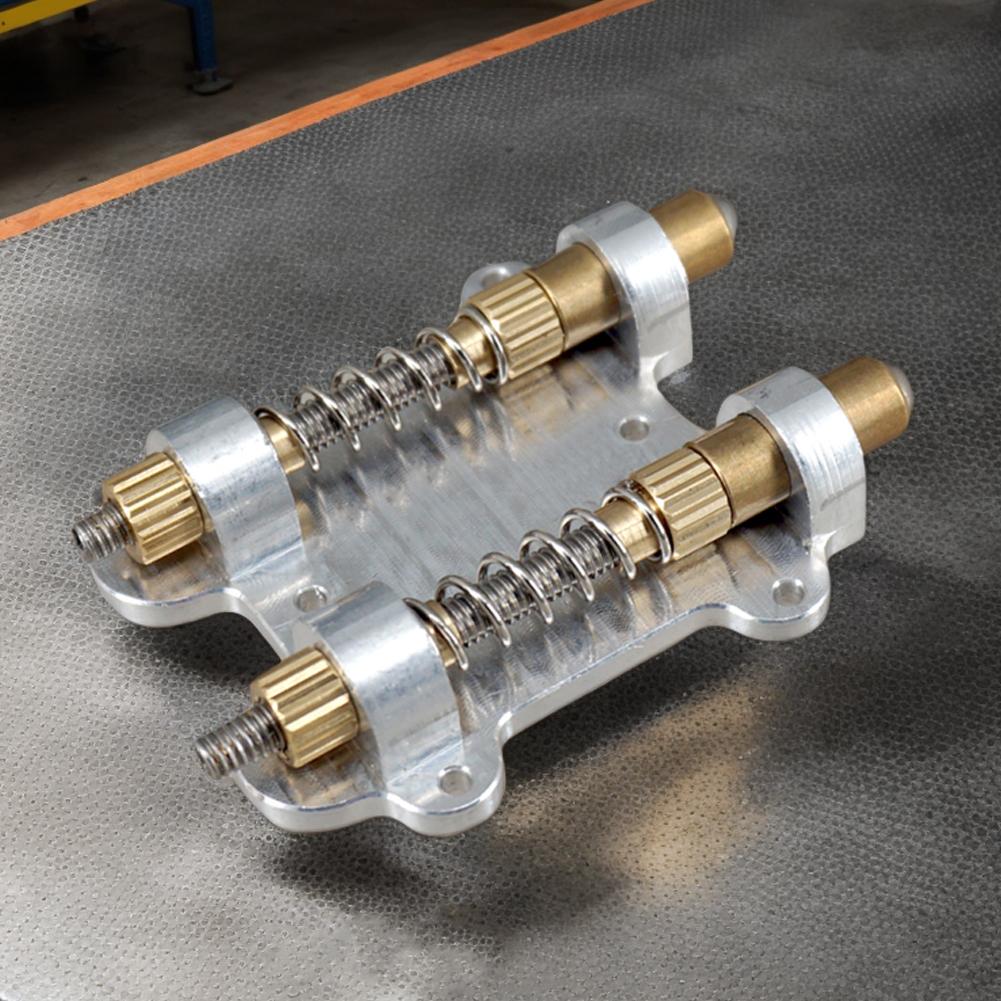 Elektrische Gitarre Doppeltremolo Brücke Stabilisator Gitarre Tremolo Stabilisator Stopper Messing Tremolo Brückensystem Tremolosystem