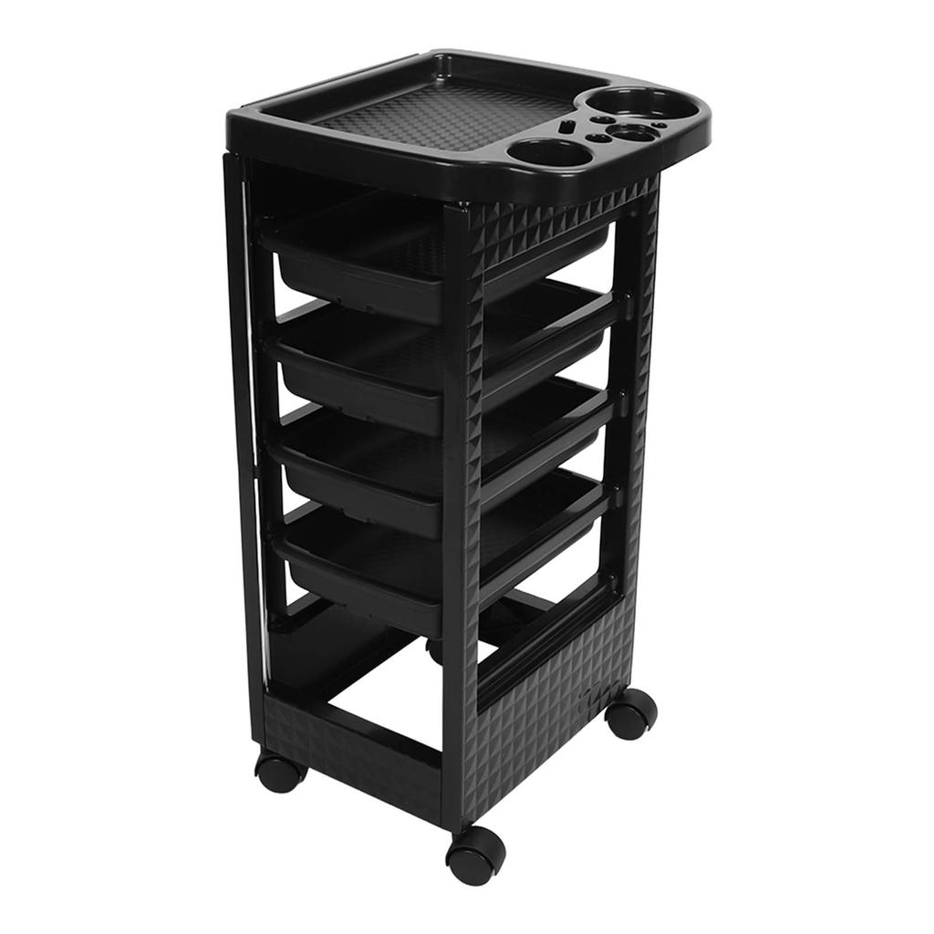 Salon Trolley Cart Professional Multi Layer Removable Hair Salon Stations for Barber Shop