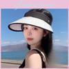 Sun Protection Large Brim Folded Sun Hat For Women Summer Lightweight Uv Shielding