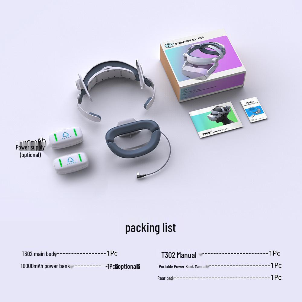 Meta Quest 3 S Elite Power Headband: Battery Version Accessory