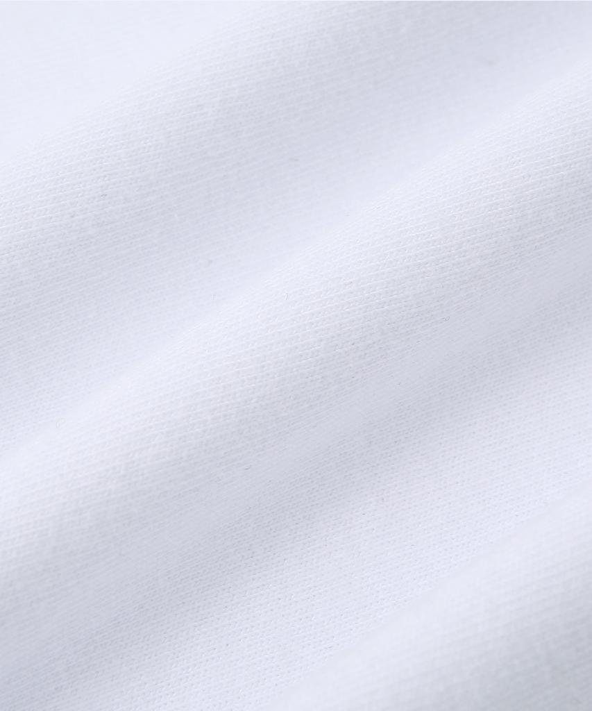 DOLPHIN WAVE APPAREL Dolphin Layered Arch Logo Short Sleeve T-Shirt White