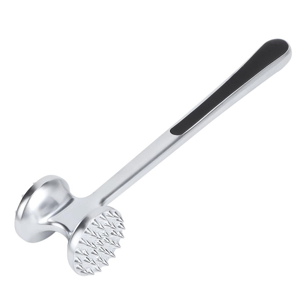 Household Zinc Alloy Meat Tenderizer Dual Sided Meat Hammer Kitchen Utensil