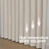 Blackout Accordion Style Magnetic Screen Door 100x230cm/39.4x90.6in for Closet Pleated Folding Doorway Curtain Accordion Door Interior Room Divider