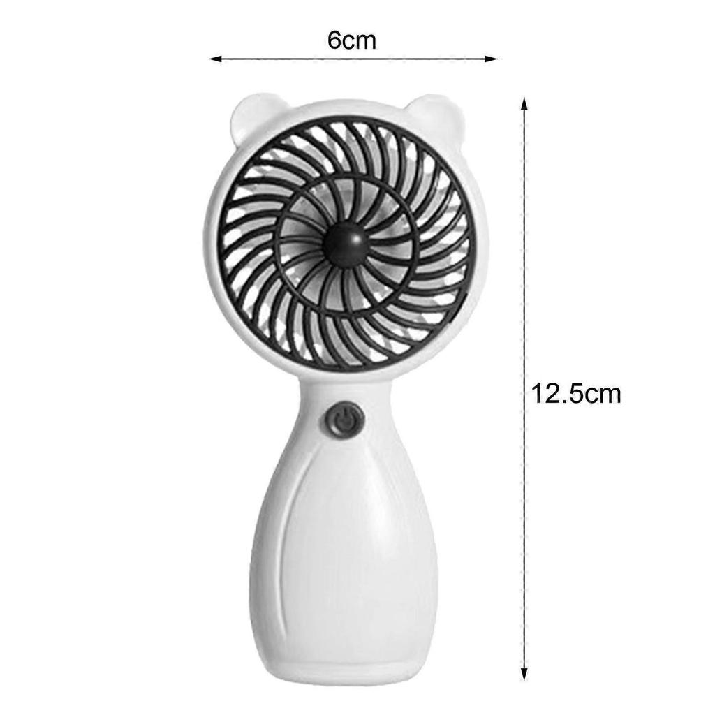 Portable Handheld Fan Desk Cartoon Small Hand Fan for Camping Outdoor Indoor