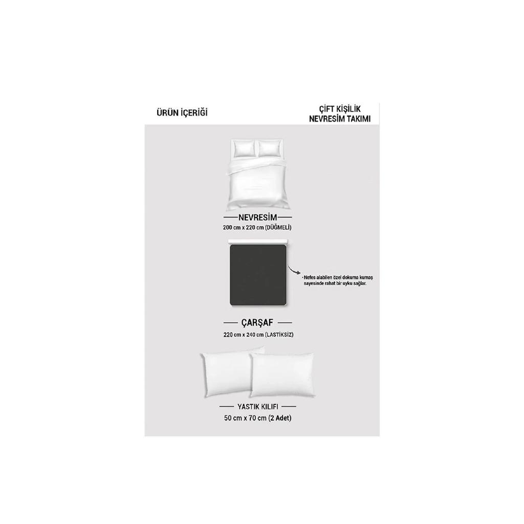 Doppelbett-Bettbezug-Set Skyla