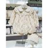 Romper+bonnets Set Cream A1122305