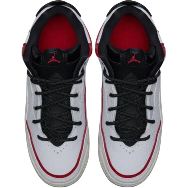 Jordan Courtside 23 Mid top Basketball Shoes White Black Red Unisex HV1808-101