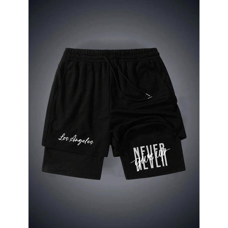 

Мужские повседневные шорты, новые летние свободные трендовые спортивные шорты для фитнеса One size