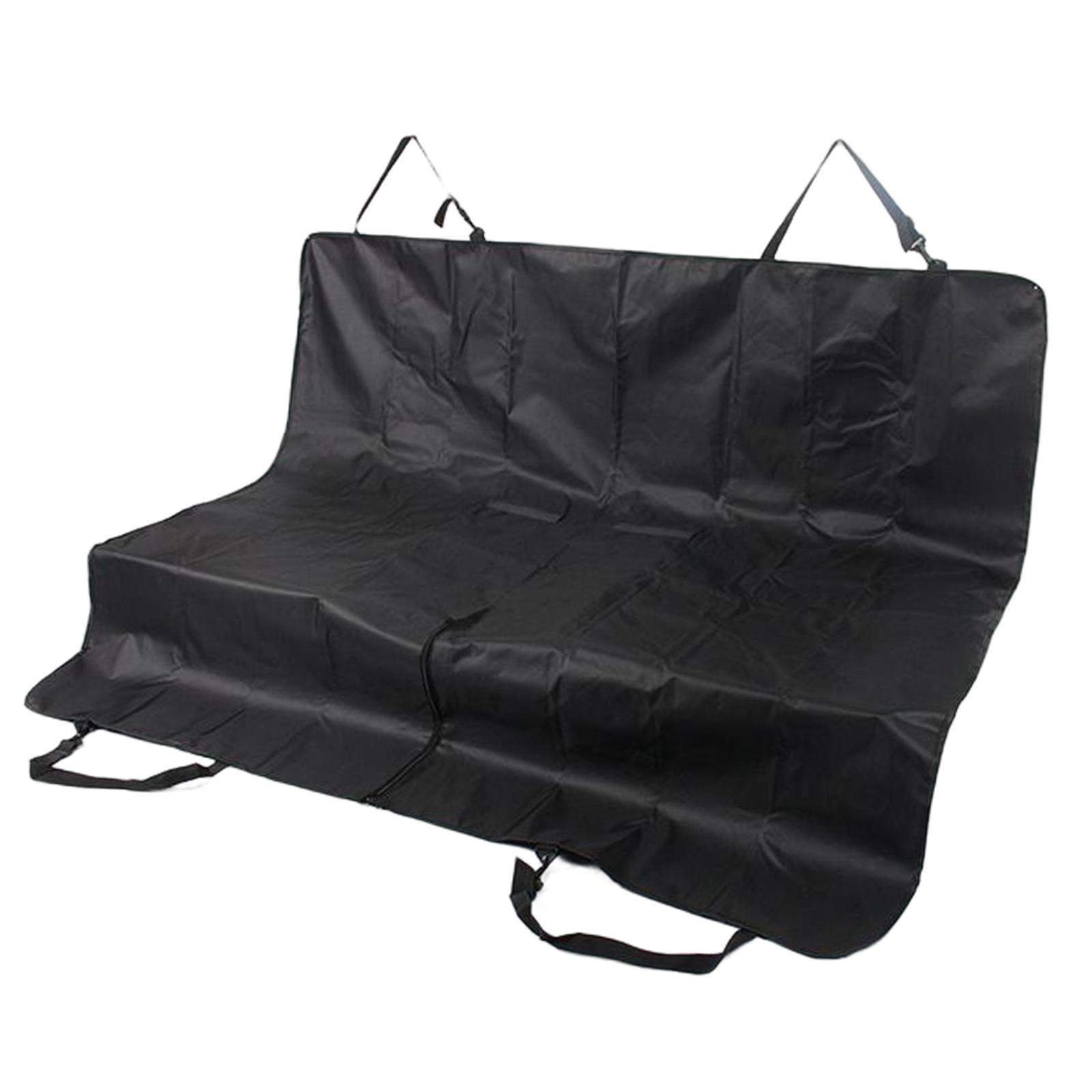 

Dog Seat Cover Waterproof Foldable Pet Car Mat Cushion Carrier Nest for Car Back Seat Outdoor Travel чорний