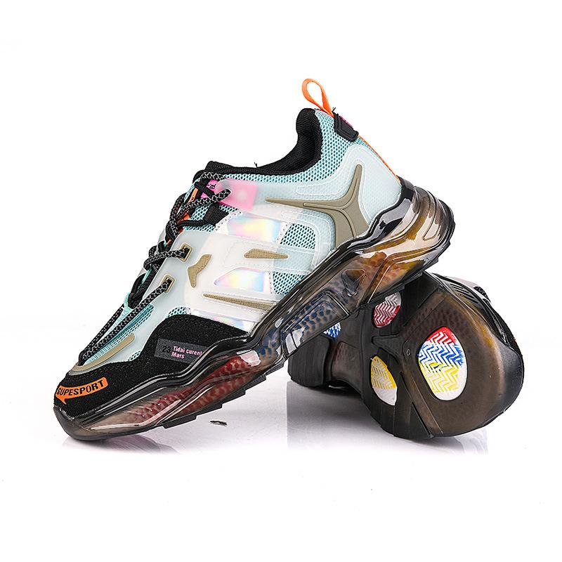 Dad shoes siateczkowe duże rozmiary sneakersy casualowe popcorn buty do biegania Xiyin