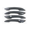 Car Decoration Door Handle Cover For Hyundai Sonata - Carbon Fiber Silver Cars Accessories Styling Upgrade