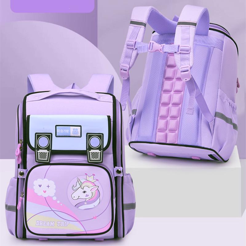 Astronaut Jongens Meisjes Schooltas Grote Capaciteit Oxford Stof Rugzak Voor Onderbouw Lichtgevend Mochilas Waterdichte Rugzak Met Rugbescherming Voor Kinderen