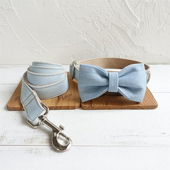 MUTTCO Innovative Dog Bow Tie Collar UDC-034 Extra Large