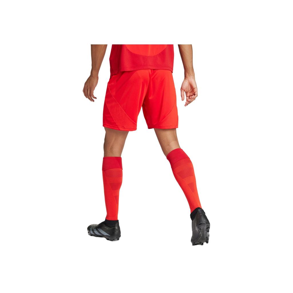 Adidas Fc Bayern 24/25 Home Shorts Elastic Waist Printed Football Shorts Men Bottoms Red IT8513