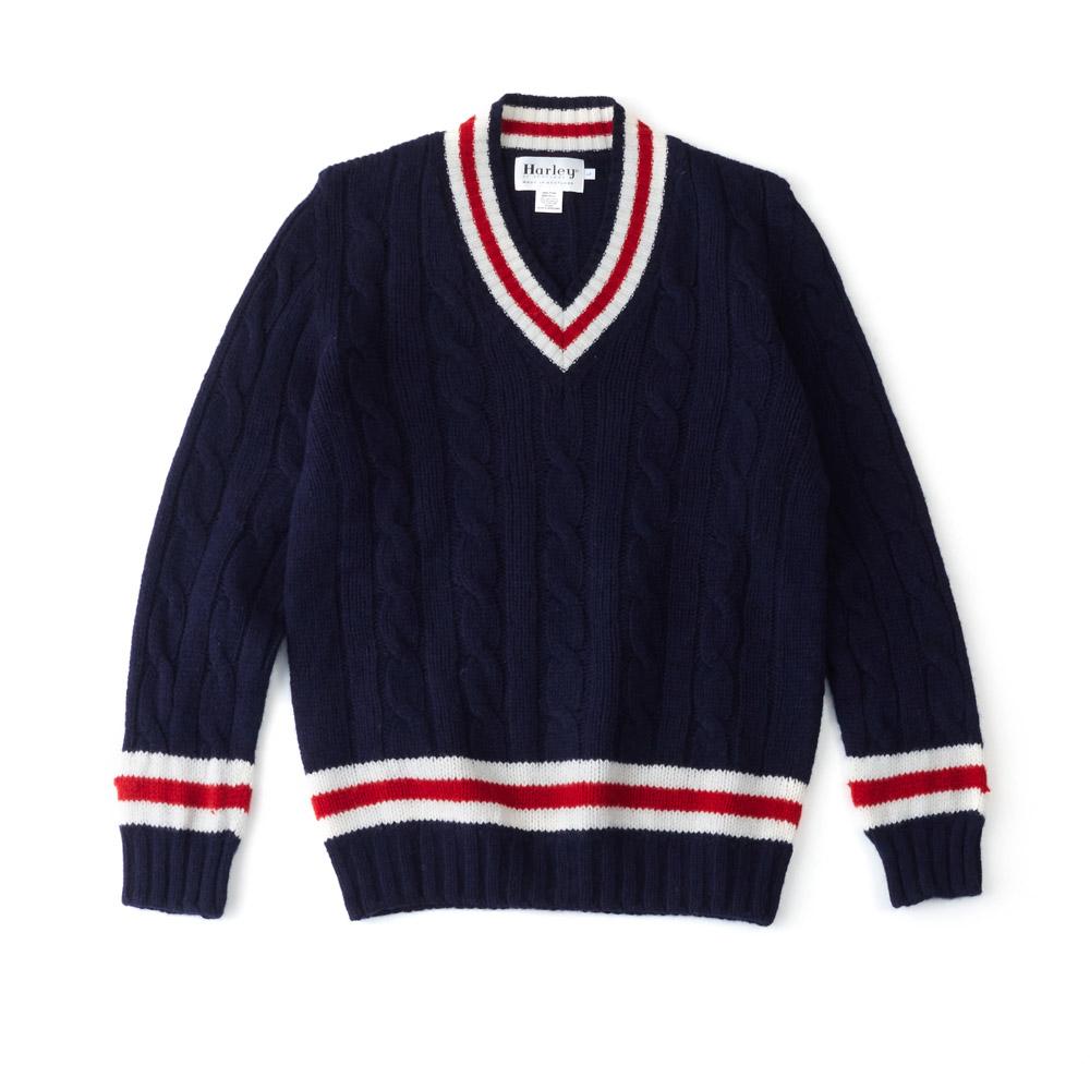 Tennis Boy Club Harleys Tennis Sweater Navy Navy/M