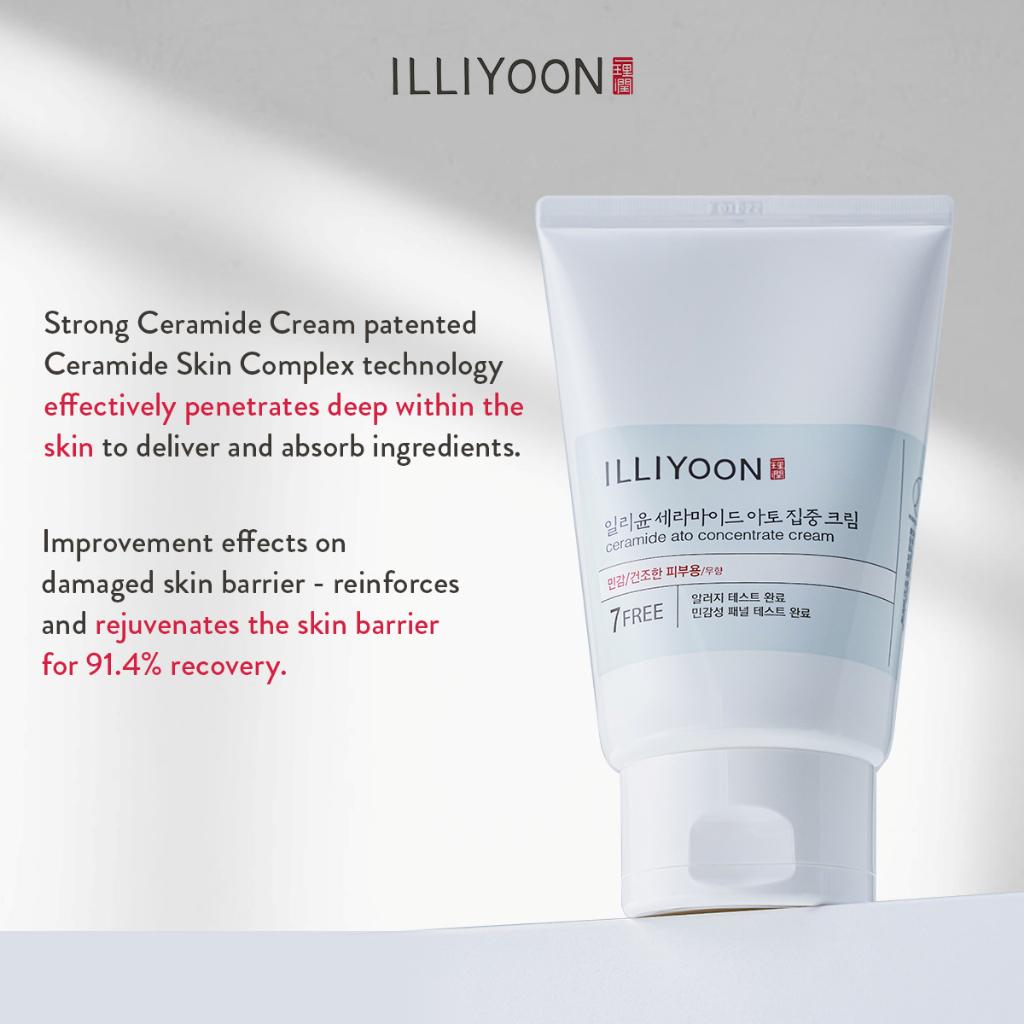 ILLIYOON Ceramide Ato Lotion 350 ml, 528 ml / Ato koncentrovaný krém 200 ml, 500 ml