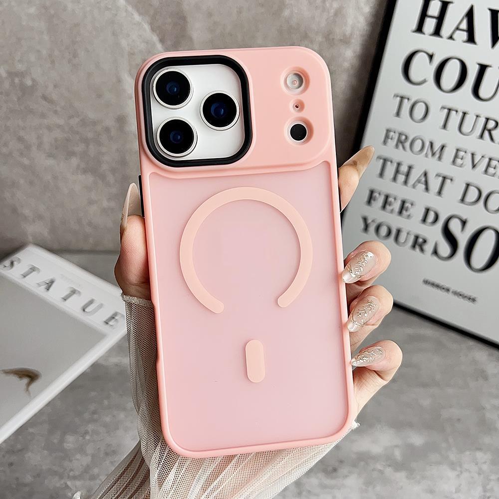Magnetic Luxury Armor Shockproof Case For iPhone 17 Pro Max 17 Pro 17Air Matte Hard Cover