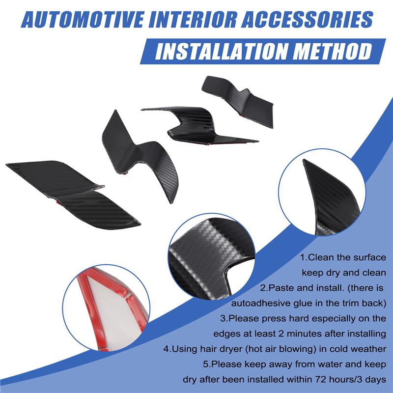 For Haval H6 3Rd Gen 2021-2023 Car Inner Door Handle Bowl Cover Trim Interior Accessories