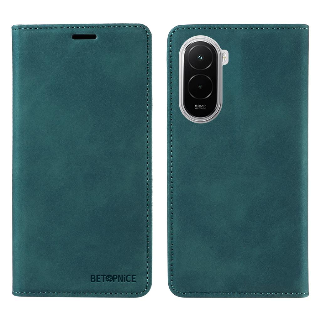 For Xiaomi Poco M7 4G (169mm) Case BETOPNICE Magnetic Closure RFID Blocking Wallet Stand Leather Phone Cover