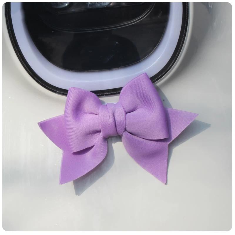 Motorcycle Helmet Ornaments Electric Bike Helmet Bow Style Bowknot For Car Body Decoration Accessories For Girls