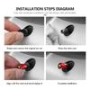 Car Wheel Tire Valve Caps Tyre Stem Covers Airdust Waterproof For Abarth 595 500 124 Spider Tipo Panda Bravo Tire Chucks 1