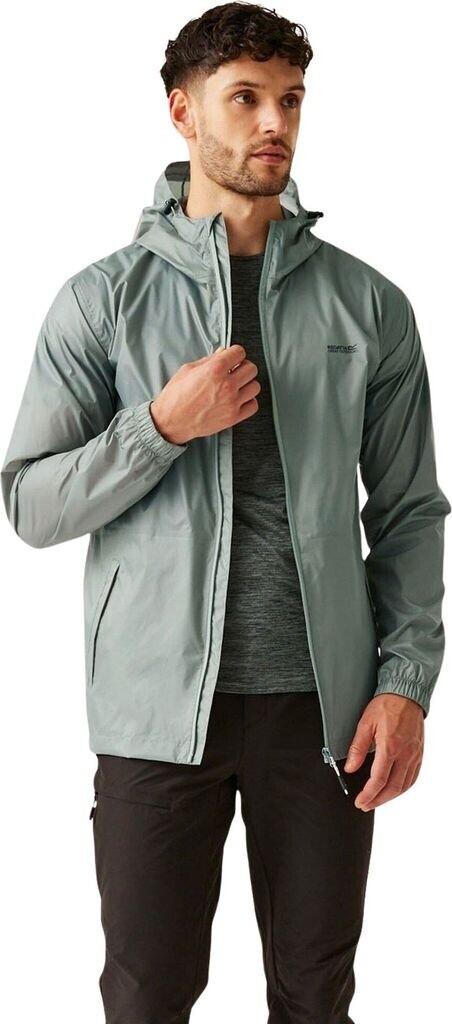 Куртка Regatta Pack It III Lightweight waterproof walking jacket for men Grey (RMW281)