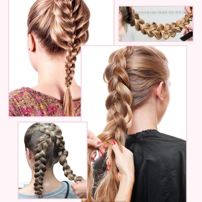 Chignon à rouleau tresse française DIY Outils de tressage Outils de tressage Twist Accessoires pour cheveux