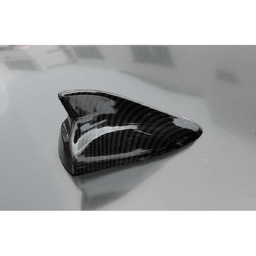For Ford Mustang 2015-2023 Carbon Fiber Shark Fin Antenna Aerial Cover Trim 1PCS