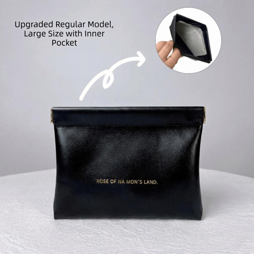 Fashion With Inner Bag Lipstick Makeup Bag Portable Mini Jewelry Handbag Simple PU Key Small Bags for Women Girls