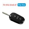 Carbon Fiber Protective Cover for Citroen C3 Aircross Elysee, 301, and Peugeot 208 Key Shells