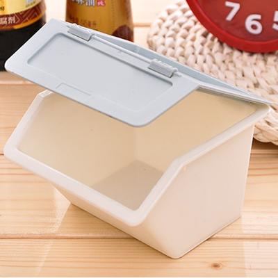 Scatola di immagazzinaggio impilabile Cosmetici Trucco Organizzatore Mini Desktop Snack Box con coperchio per la scuola Ufficio Contenitore di immagazzinaggio Caja Apilable