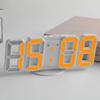 3D Simple Clock LED Alarm Clock Living Room 3D Wall Clock Digital Clock