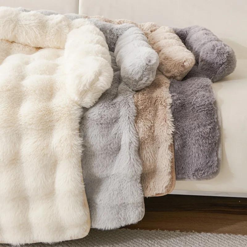Winter Warm Dog Sofa Couch Cover Bed Soft Pet Blanket Pad Mat For Small Dogs Pet Accessories Cat Durable Blanket Travel & Indoor