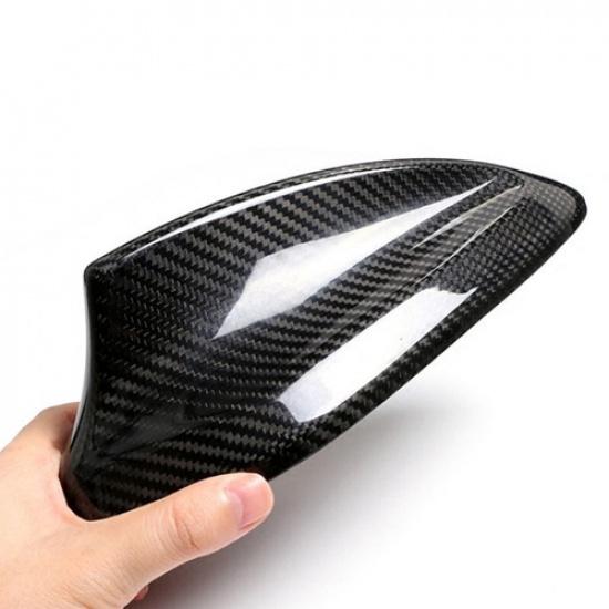 Real Carbon Fiber Car Top Fin Antenna Cover Sticker For Bmw 3 F30 2013- TH