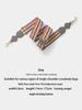 Adjustable Length Wide Shoulder Strap for European & American Style Crossbody Bags