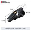 BSQGD1 Car Glasses Case Auto Sun Visor Glasses Holder Sunglasses Clip For Chevrolet Cruze Aveo Captiva Lacetti Accessories Car Styling