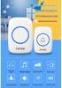 Dual Transmitter, Triple Receiver Wireless Waterproof Doorbell with Flashing Alert, Battery Operated and No Plug Needed.