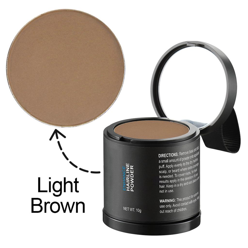 Hairline & Root Touch Up Powder - 1PC Hair Color for Gray Coverage and Bald Spot Concealing, Suitable for Women and Men