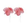 Seaside vacation floral tassel earrings for women, ethereal beaded earrings 1011 new high-end earrings