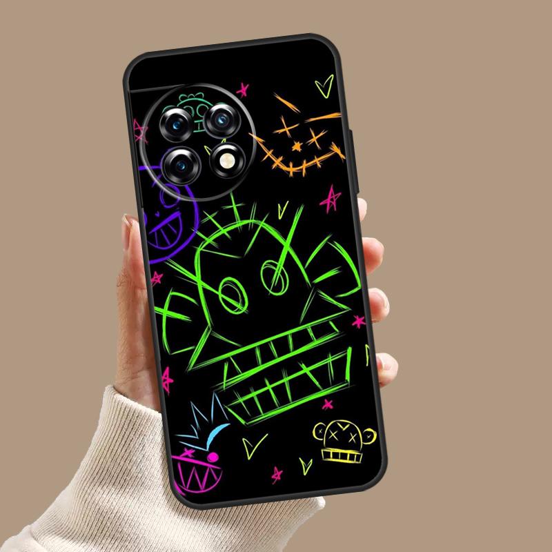 Anime Arcane Jinx Case For OnePlus 11 12 9 10 Pro 10R 12R 8T 10T OnePlus Nord N30 N20 N10 CE 3 2 Lite Cover