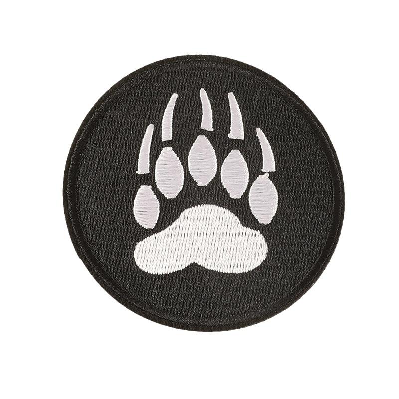Embroidery Embroidery Sticker Round Badge Clothing Accessories Adhesive Patch Cloth Sticker Accessories Cloth Sticker