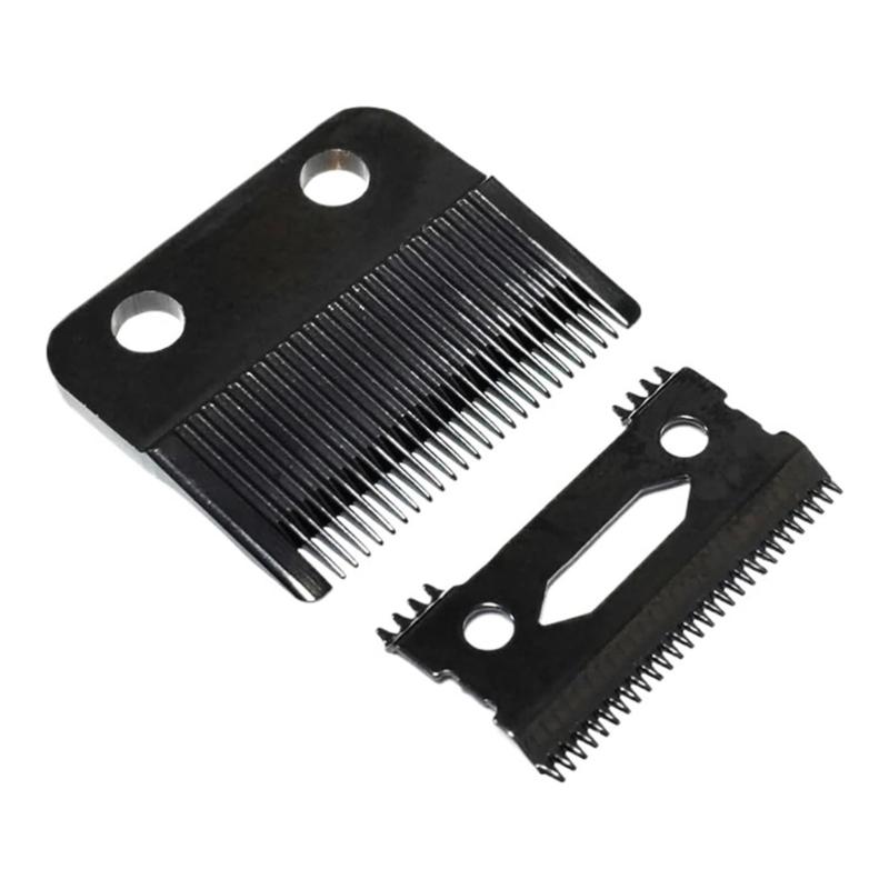 Practical Stainless Steel Replacement Blades Hair Clippers Repair Part Metal Heads Suitable for Home and Salon Use