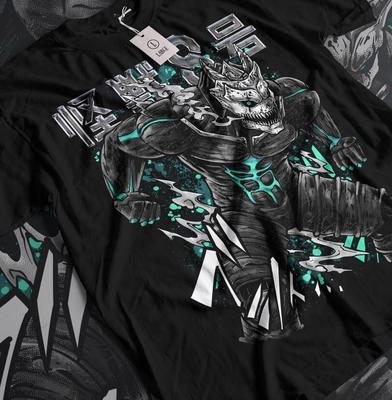 Kaiju no 8 T-shirt Mina Shiro kaij Regalo Manga Miglior Anime Maglietta Grafica Maglietta Nera